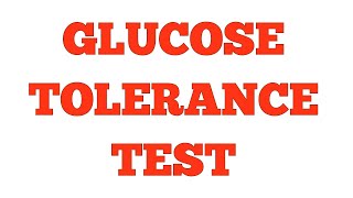 Glucose tolerance test  GTT  Biochemistry [upl. by Ladnik]