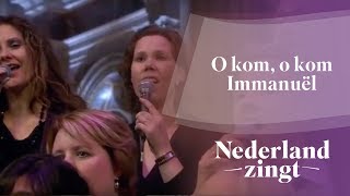 Nederland Zingt O kom o kom Immanuël [upl. by Aelanej]