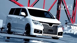 “ NISSAN E52ELGRAND” ZEUS GRACELINE Bodykit｜ゼウス ニッサン新型E52エルグランド エアロ [upl. by Roht200]