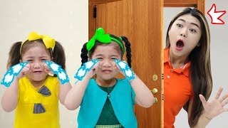 The Boo Boo Story Song  Suri amp Annie Pretend Play Nursery Rhymes Songs for Kids [upl. by Rundgren314]