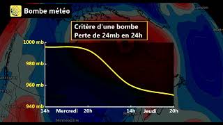 2018 Bombe Météo Meteomedia 4 Octobre [upl. by Saidee366]