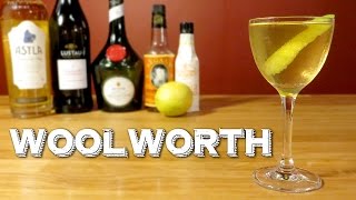 Woolworth  a Modern Scotch Cocktail with Whisky Sherry amp Benedictine [upl. by Jemy]