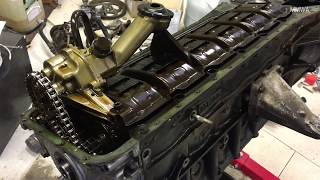 Mercedes M104980 Crankshaft Removal amp Inspection  305000KM [upl. by Garber879]