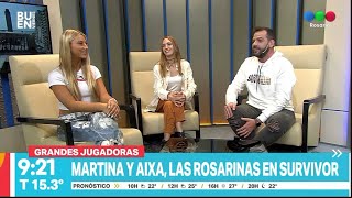 Nos visitan Martina y Aixa las rosarinas de Survivor ► Telefe Rosario [upl. by Myrvyn]