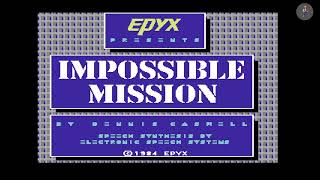 Impossible Mission Gameplay  C64 1984 Epyx [upl. by Nocam]