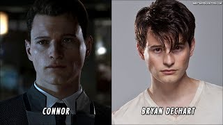 Detroit Become Human Characters Voice Actors [upl. by Hovey]