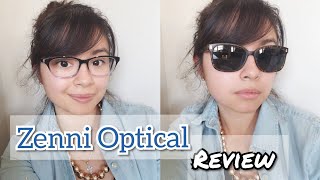 Zenni Optical review two prescription glasses for under 50 [upl. by Ainezey]