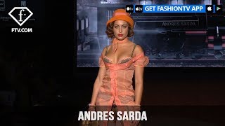 Madrid Fashion Week Spring Summer 2018  Andres Sarda  FashionTV [upl. by Bryner]