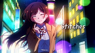 Shawn Mendes  Stitches AMV Kanojo Okarishimasu [upl. by Yentruoc]