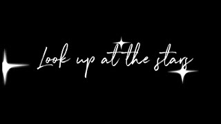 Shawn Mendes  Look Up At The Stars Lyric Video [upl. by Yorztif]