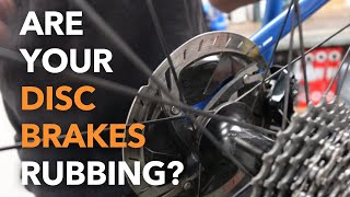 How to Solve Rubbing Disc Brakes [upl. by Nelram473]