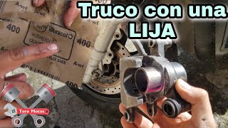 ⛔ porque la Rueda DELANTERA de mi Moto está FRENADA Lo que Nadie Revisa [upl. by Lidia]