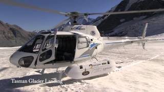 New Zealand Mont Cook Helicopter FlightFlight [upl. by Nosrettap]