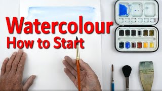 Watercolour Painting Absolutely what You need to Know to get Started  PART 1 [upl. by Jackqueline]