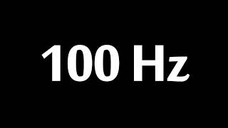 100 Hz Test Tone 10 Hours [upl. by Anirdnajela]