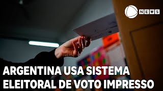 Entenda como funciona o sistema eleitoral na Argentina [upl. by Ytsihc817]