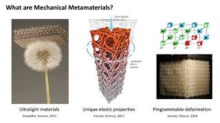 Inverse Design amp Optimization of Mechanical Metamaterials [upl. by Toy]