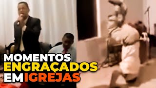 MOMENTOS ENGRAÇADOS EM IGREJAS  VÍDEOS ENGRAÇADOS [upl. by Alig]