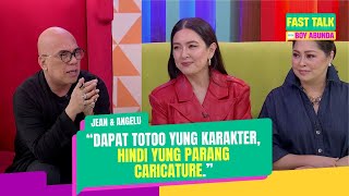 Fast Talk with Boy Abunda Jean at Angelu bakit magaling magKONTRABIDA Full Episode 423 [upl. by Akcimat]