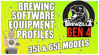 GEN 4 Brewzilla Brewing Software Profiles 35L amp 65L [upl. by Camella]