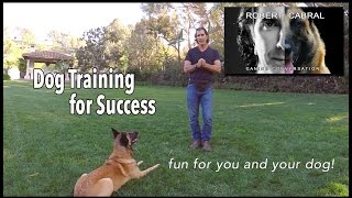 Dog Training for Success  Robert Cabral Dog Training 7 [upl. by Brynn]