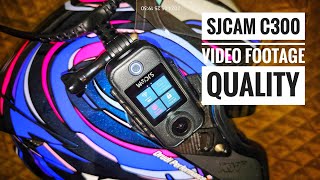 SJCam C300  Video Footage Quality  neck mount [upl. by Jaquiss94]