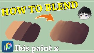 【Ibis Paint】How to Blend Colors 【Tutorial】 [upl. by Ateekan]