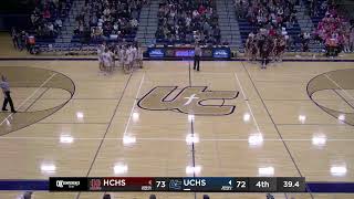 Unity Christian vs Holland Christian  Boys JV Basketball [upl. by Pitzer]