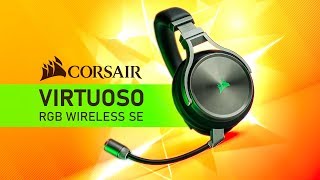 Corsair Virtuoso Review  ALMOST The Best Wireless Gaming Headset [upl. by Guttery613]