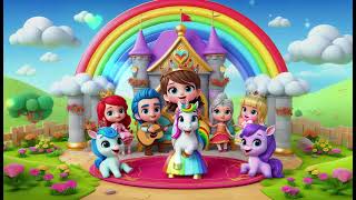 The Rainbow Princess 2 The Quest for Color  Kids New Song  Nursery Rhymes for Children [upl. by Aerised487]