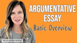 How to Write an Argumentative Essay in English  Structure [upl. by Aleakcim]