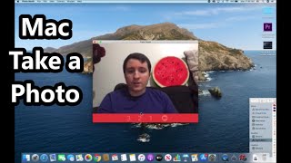 How to Take a Selfie Photo with MacBook Pro 16 BuiltIn Webcam [upl. by Lecia]