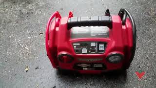 My product review MotoMaster Booster Pack with Air Compressor [upl. by Anaiq]