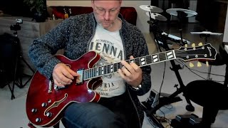 Jazz impro on an Eastman T486 semi hollow [upl. by Fabrice]