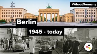 The history of Berlin 1945  today  deutschlandde [upl. by Willabella]