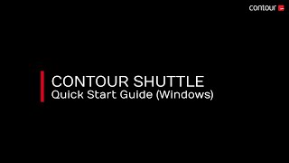 Quick Start Guide Contour Design Shuttle Pro V2 amp Xpress  Windows [upl. by Sabba40]