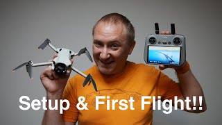 DJI Mini 4 Pro Setup amp First Flight [upl. by Obola]