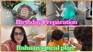 how are we introducing softsolid meals to Ruhaan People behind our beautiful birthday Preps [upl. by Brigette663]