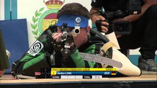 Finals 50m Rifle Prone Men Junior  ISSF World Championship in all events 2014 Granada ESP [upl. by Akir]