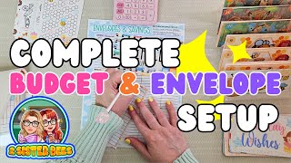 Complete Beginner Budget amp Cash Envelope System Setup [upl. by Noval]