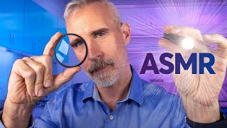 ASMR Eye Exam For Sleepy Eyes  UpClose Personal Attention 💤 [upl. by Atinahc]