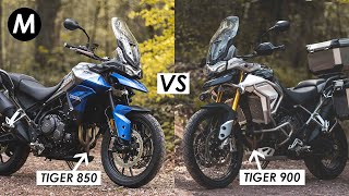 New 2021 Triumph Tiger 850 Sport vs Tiger 900 Lineup Which Should You Buy [upl. by Arammat646]