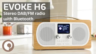 Pure Evoke H6  Stereo DABFM radio with Bluetooth [upl. by Aihsenet619]