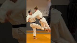 Judo foot sweeps Okuri Ashi Harai amp Harai Tsurikomi Ashi 柔道 judo bjj [upl. by Rofotsirk]