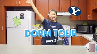 COLLEGE DORM TOUR Part 2  Heritage Halls BYU [upl. by Enilrae564]