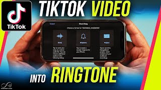 How to Turn a TikTok Sound Into a Ringtone [upl. by Allenrac]