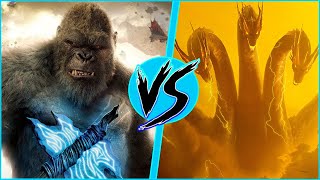 King Kong VS King Ghidorah  BATTLE ARENA  Godzilla vs Kong  DanCo VS [upl. by Loftus]