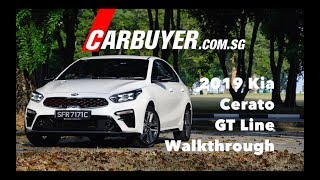 2019 Kia Cerato GT Line Walkthrough  CarBuyercomsg [upl. by Beetner582]