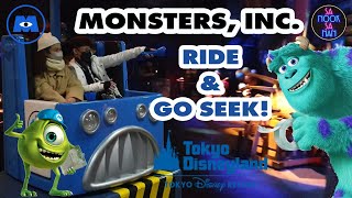 Monsters Inc Ride amp Go Seek Tokyo Disneyland [upl. by Ahrat274]