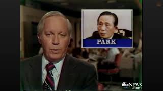 ABC News Frank Reynolds Report On Assassination of Park Chunghee in 1979 [upl. by Eentruoc]